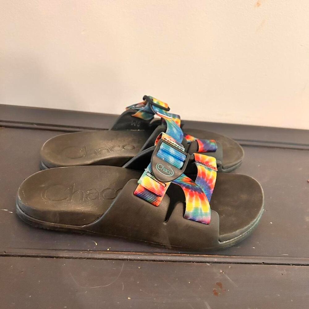 Chaco tie dye sandals summer